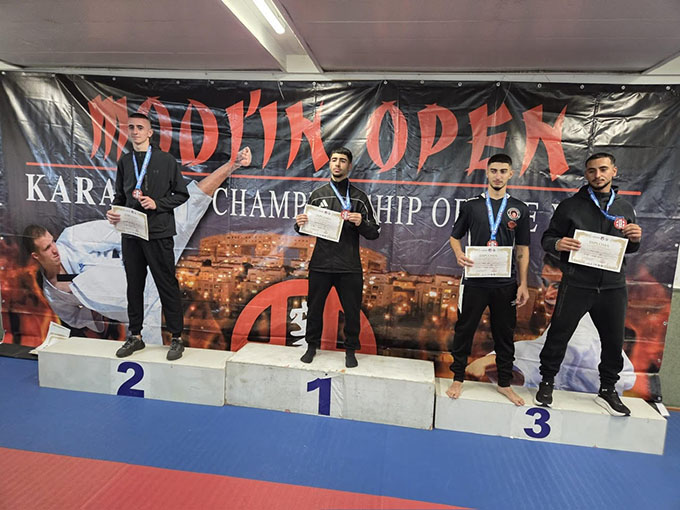 أمطار من الميداليات والإنجازات في بطولة موديعين القطرية للكراتيه